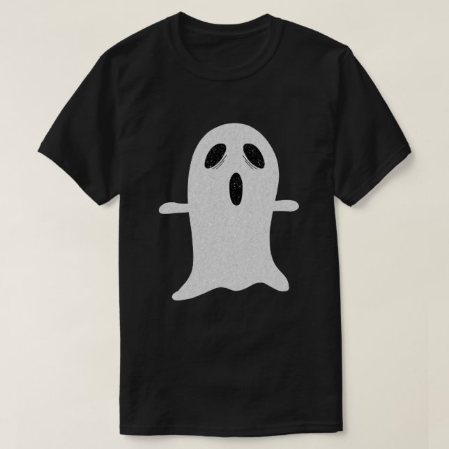 Camiseta Purpurina Ghost Halloween (Diseño del anverso)