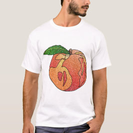 Camiseta Purpurina Peach