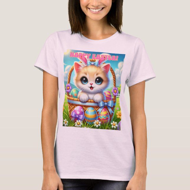 Camiseta Purr-fecta de Pascua (Anverso)