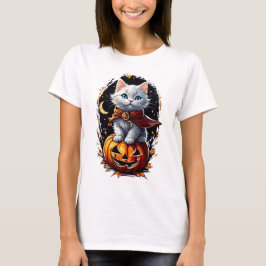 Camiseta Purr-fectamente espeluznante