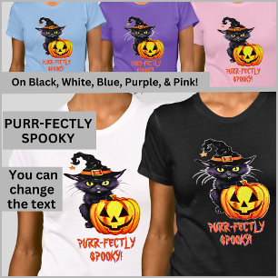 Camiseta ¡PURR FECTMENTE HABLADO! Gorra de Testigos de gato