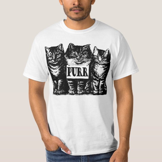 Camiseta Purr Kittens (Anverso)