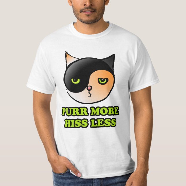 Camiseta purr more izas less (Anverso)