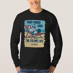 Camiseta Purr Purra Vida El Cañón De La Vida felina