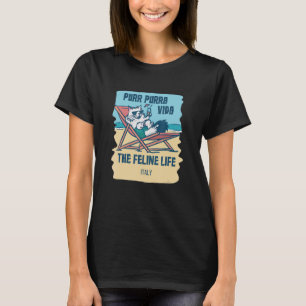 Camiseta Purr Purra Vida La Vida felina Kauai