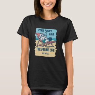 Camiseta Purr Purra Vida La Vida felina Nicaragua