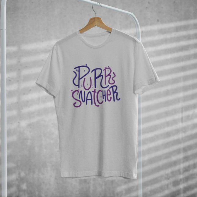 Camiseta Purr Snatcher Lettering (Subido por el creador)