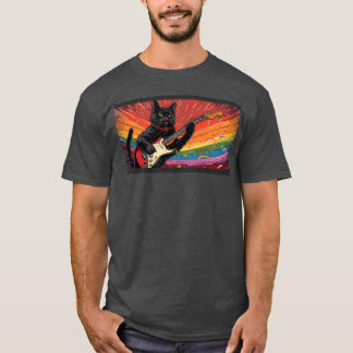 Camiseta PURRCRAFT Rock Out for Pride