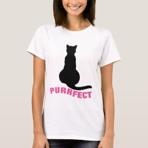 Camiseta PURRFECT Cosas graciosas y lindas para gato