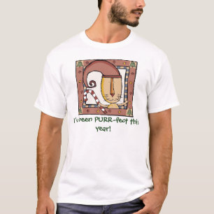 Camiseta ¡Purrfect, he sido Ronroneo-fect este año!