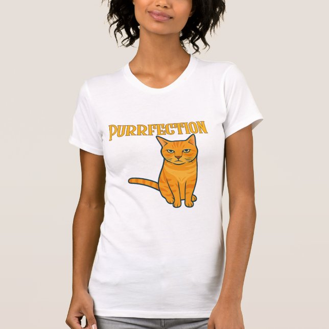 Camiseta Purrfection (Anverso)