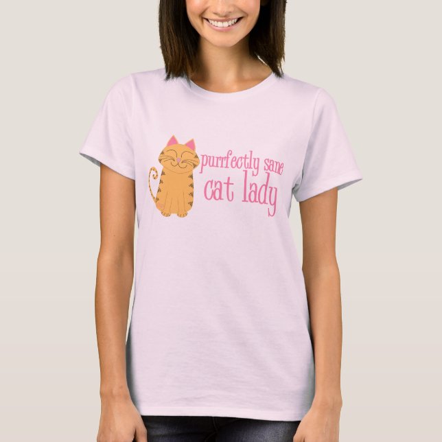 Camiseta Purrfectly sano (Anverso)