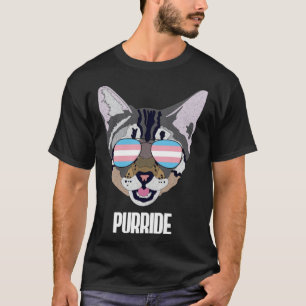 Camiseta Purride Cat Trans Pride