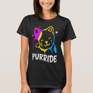 Camiseta Purride LGBT Gay Prige Cat Mujeres Hombres