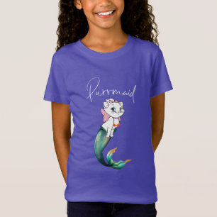 Camiseta Purrmaid de gatito de gatito de comadreja - Diseño