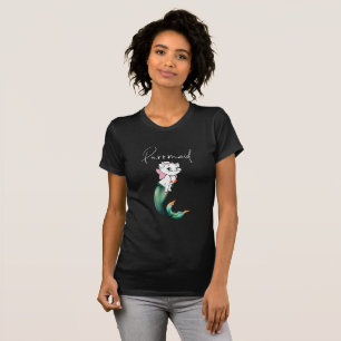 Camiseta Purrmaid de gatito de gatito de comadreja - Diseño