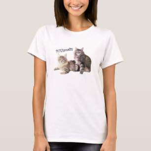 Camiseta PURRsonality de las señoras de los gatos