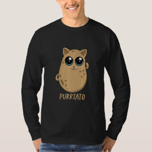 Camiseta Purrtato Cute Cat Potato