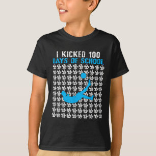 Camiseta Puse 100 Días De Fútbol Escolar En El 100 Día De L