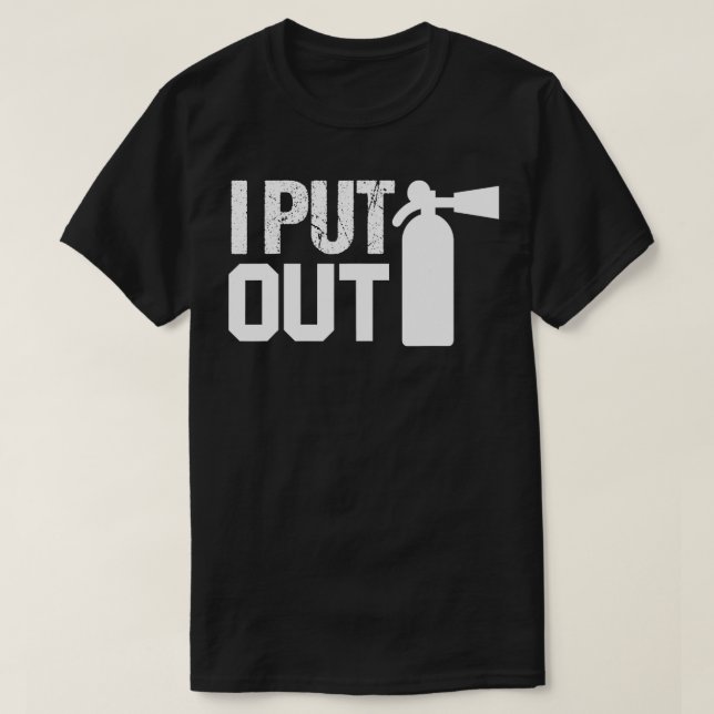 Camiseta Puse a un bombero de seguridad regalo (Diseño del anverso)
