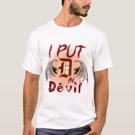 Camiseta Puse D en la divertida y divertida pareja de Hallo