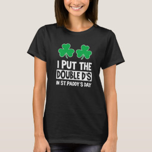 Camiseta Puse Double Ds St Paddys Day St Patricks Day Iris
