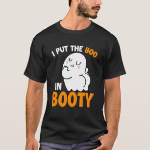 Camiseta Puse el Boo en Booty Fantasma de Halloween Disfra