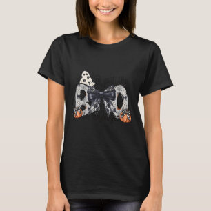 Camiseta Puse El Boo En Boujee Cute Fantasma Coquette Bow P