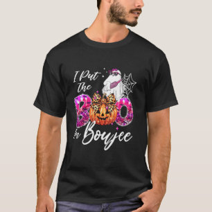 Camiseta Puse el Boo en Boujee Cute Leopard Boujie Ghost