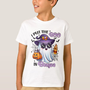 Camiseta Puse El Boo En Boujee Funny Halloween Outfit Cos