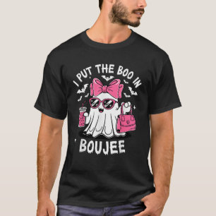 Camiseta Puse el Boo en Boujee Tee Fancy Halloween