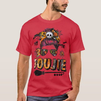 Camiseta Puse El Boo En Boujie Messy Bun Halloween Caída W