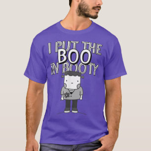 Camiseta Puse El Boo En El Regalo De Boo De Halloween Con M