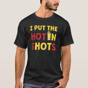 Camiseta Puse El Calor En Zapatos Fiesta Extrovertido Anima
