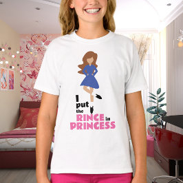 Camiseta Puse el príncipe en la danza irlandesa del cabello
