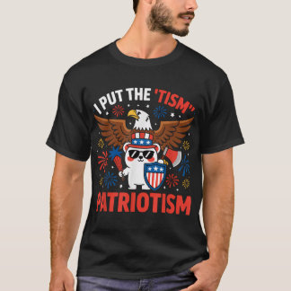 Camiseta Puse El Tismo En Águila Atlética Patriótica