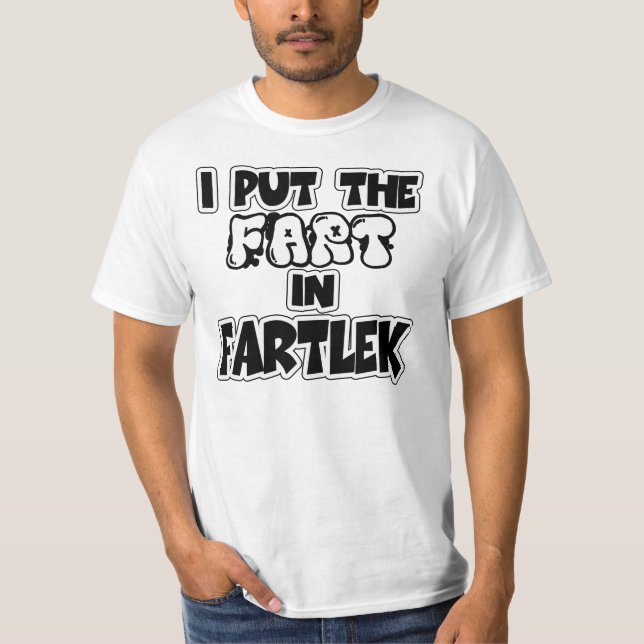 Camiseta Puse fart en fartlek (Anverso)