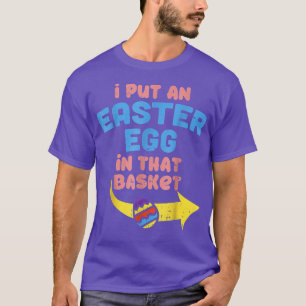 Camiseta Puse Huevo De Pascua En El Divertido Anuncio De Em
