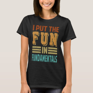 Camiseta Puse La Diversión En El Auto Mecánico De Los Funda