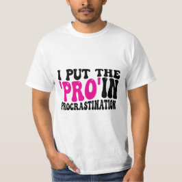 Camiseta Puse Pro en la postergación