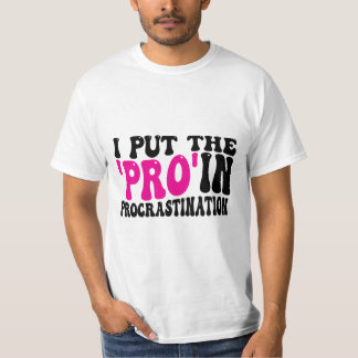 Camiseta Puse Pro en la postergación