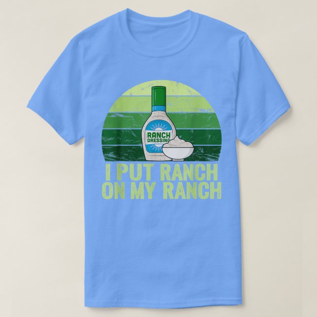 Camiseta Puse Ranch en mi rancho (Diseño del anverso)