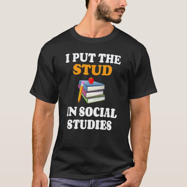 Camiseta Puse Stud en Profesor de Historia de Estudios Soci (Anverso)