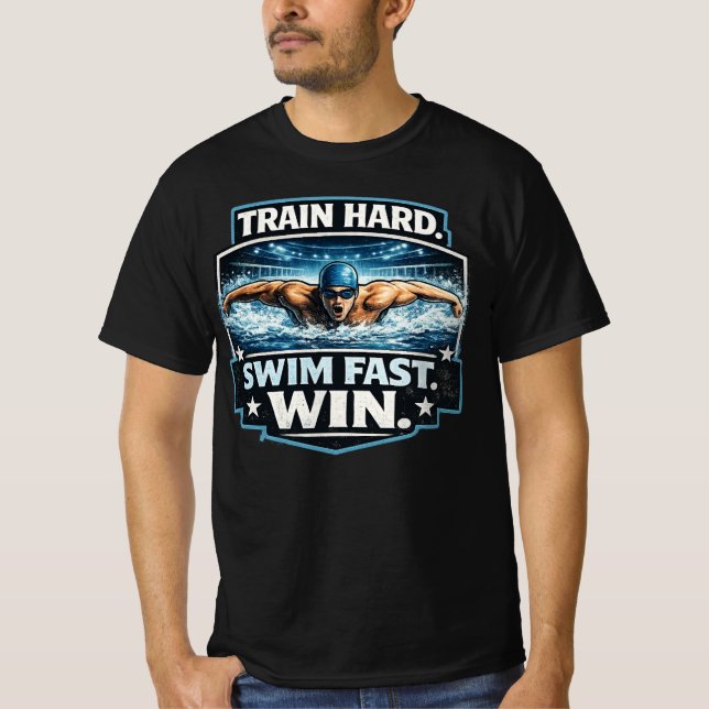 Camiseta Push your limits in and out of the pool with this  (Anverso)