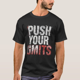 Camiseta Push Your Limits para Hombres Mentalida