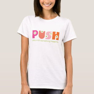 Camiseta PUSO RUIDO hasta que algo pase rosado