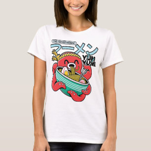 Camiseta Puspo de Ramen más Delicioso – Kawaii Fideos Japon
