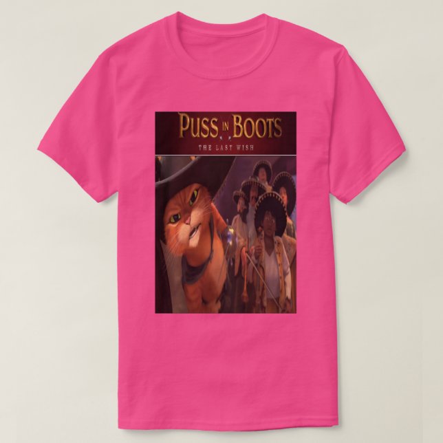 Camiseta Puss In Boots El Último Deseo 22 (Diseño del anverso)