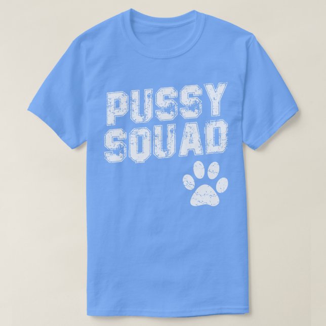 Camiseta Pussy Squad (Diseño del anverso)