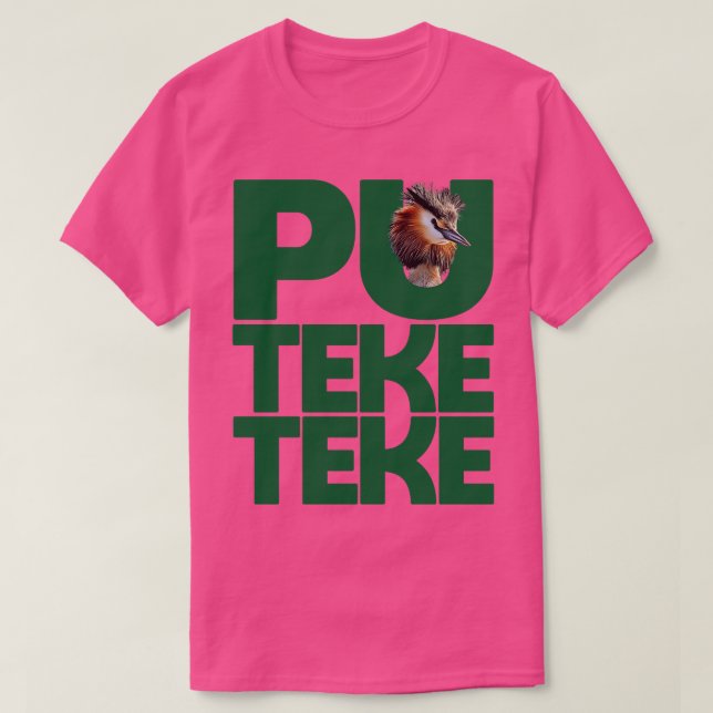 Camiseta Puteketeke (Diseño del anverso)